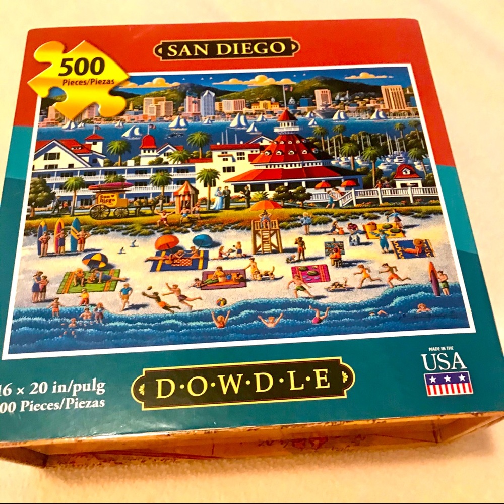 San Diego DOWDLE 500 Piece Puzzle